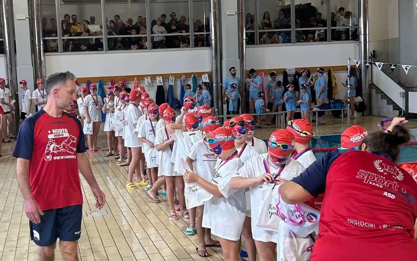 Meeting SportUp in piscina